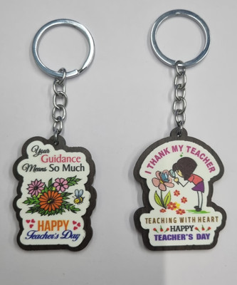 BLESSINGS Set Of 2 Teachers Day Key Chain
