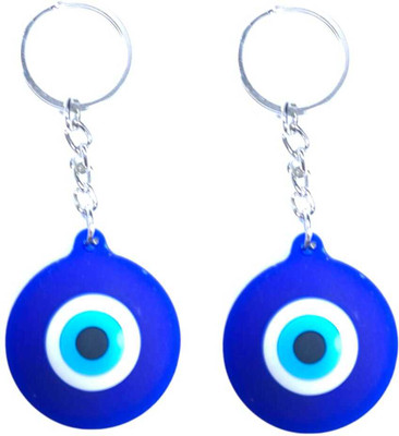 Wonder Mart Evil Eye KeyChain || Nazar Battu Keychain ||Charm Keychain(Pack of 1) Key Chain
