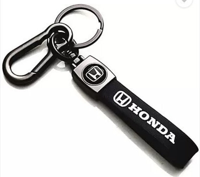 GIKH KeyChain_Honda Heavy Duty Excellent Quality -Metal/Leather Key Chain