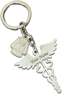 Savri Stainless Steel Professional Keyring for Doctor Key Chain