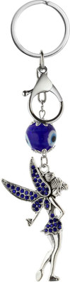 salvusappsolutions Angel keyring with evil eye Key Chain