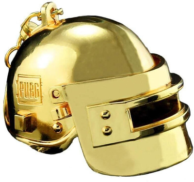 GIKH KeyChain_helmet fancy gold for men/women / bike Key Chain