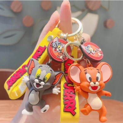 JAINSON MARTIN Super Cute Character Tom And Jerry Keychain Key Chain