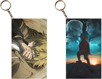 Hariyaali Enterprises LLP Vinland Saga THORFIN ASKELADD OR THORS Unique Style 2 pcs Combo Key Chain