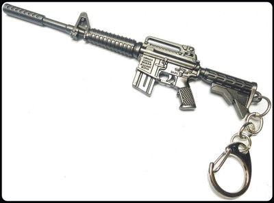 gtrp Top_PUBG Gun with Hook Key Chain WC Key Chain