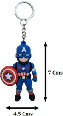 BRIJESHMART Captain America Small Size Keychain Key Chain