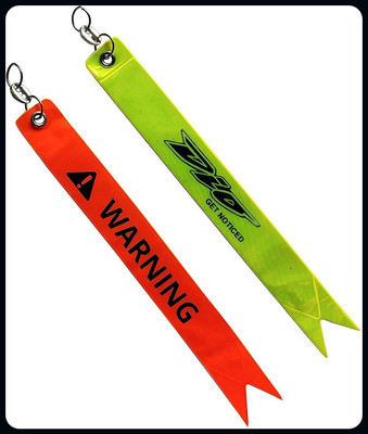 Meeko.com Warning tag Fluorescent Reflector Dio scooters-A Key Chain