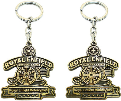 MAG BEE Styling Bike Keychain/Keyring Compatible With Royal Enfield Combo Pack of 2 Bike Key Chain