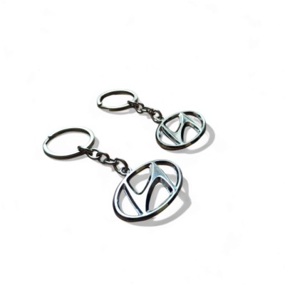 JNV HYUNDAI Car Logo Metal Chrome Finish (Silver) Key Chain