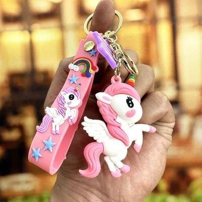 SRG Unicorn Rubber Keychain Key Chain