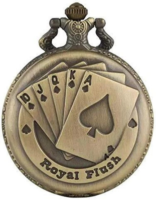 BBG NEW_Flush Face Vintage Pocket Watch Keychain for Gifting boys & girls Key Chain