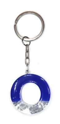 Swasti RESIN BLUE KEYCHAIN-O Key Chain