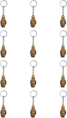 BLESSINGS Set Of 12 Palm Buddha Key Chain