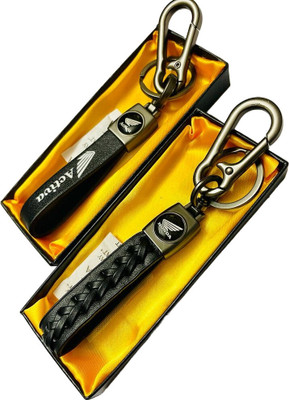 BBG NEW_Honda Stripped Activa bike keychain combo set keyring Key Chain