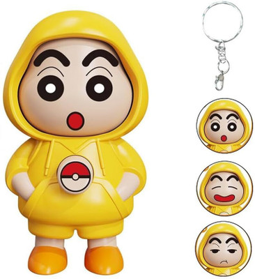 primetreads Shinchan Face Changing Keychain Key Chain