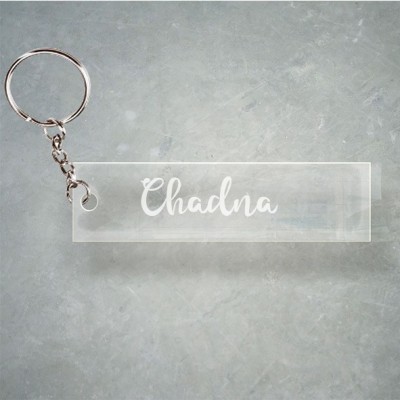 SY Gifts Chadna T Name Keychain F1 6559 Key Chain