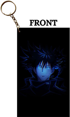Hariyaali Enterprises LLP Jujutsu Kaisen MEGUMI BLUISH COLOUR Key Chain
