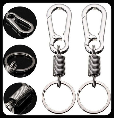Dashify Spring Hook Locking Metal Keychain_z327 Key Chain