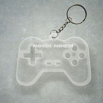 SY Gifts Gamer Design With Animish, Animesh Name Key Chain