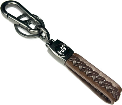 FLAMBE tvs Bike Brown Design Keychain Key Chain