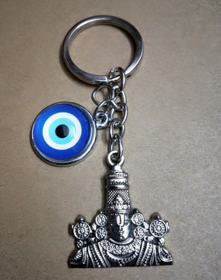 Meeko.com Bala Ji With Evil Eye Bike Key Chain 01 Key Chain
