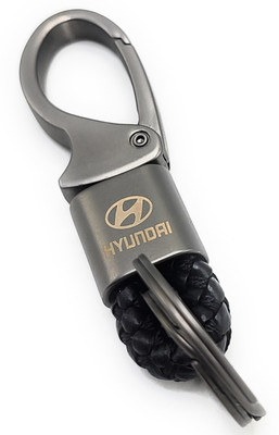 Jdp Novelty Get Anyone Random Colour of this Zinc Alloy Fob Leather Sturdy Metal hyun Key Chain