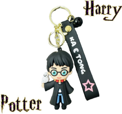 SRG PVC Harry Potter with Hedwig Keychain & Keyring Key Chain