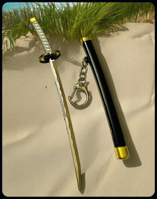 gtrp UNSHARPED Metal KATANA Keychain with cover - Multicolor Code94-A Key Chain