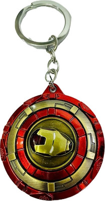 GKM Avengers Superhero Iron Man high quality rotating keychain Key Chain