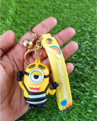 PEARLISH Minion 3D Premium Quality Keychain Key Chain