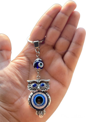 Auto Emporium Evil Eye Owl Keychain Key Chain