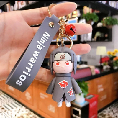 K C Naruto Character Itachi Keychain with Strap & Collectible for Anime Fans Key Chain