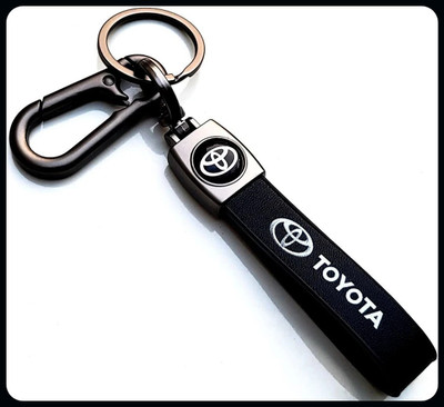 gtrp Keychain-LEATHER AND STEEL KEYCHAINS & S FOR TOYOTA Key Chain