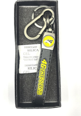 FLAMBE New 46 THEDOCTOR Bike Keychain premium Stainless steel Metal silver finish Key Chain