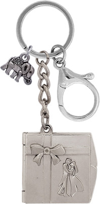 MGP FASHION Mini Photo Frame Keyring Pendant Couple Gift Valentine's Day Elephant Key Chain