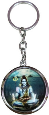 PEARLISH Crystal Shiv Ji / Mahadev Kecyhain Key Chain