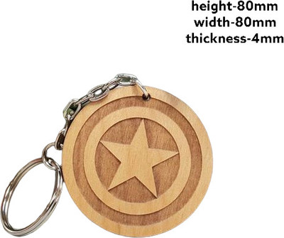STONE X Star shape Key Chain Key Chain