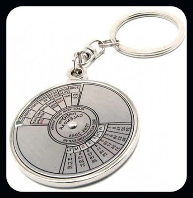 gtrp Keychain-key Chain-key-Traders-50-Years-Calendar-Key-Chain Key Chain