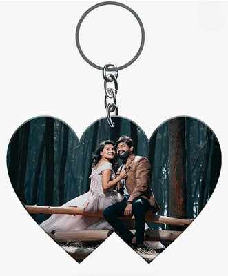 kavinworld Double heart keychain Key Chain