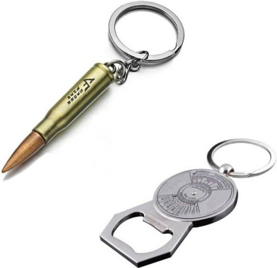 ShopTop 50 Year Calendar Cum Bottle Opener and bullet key chain Key Chain