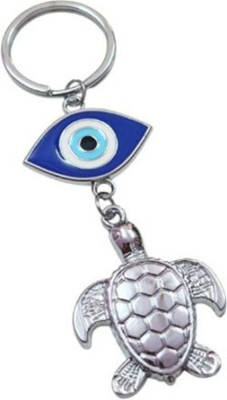PEARLISH Evil eye Tortoise Keychain (Premium Quality) Q-1 Key Chain