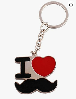 Shree Empire Latest keyring moustache design Key Chain