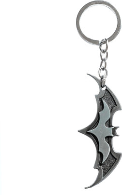 RainSound Batman Superhero Classic Silver Key Chain