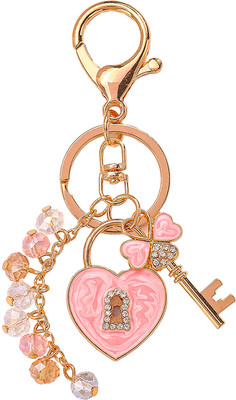 Salty Key to My Heart Tassel Bag charm Key Chain