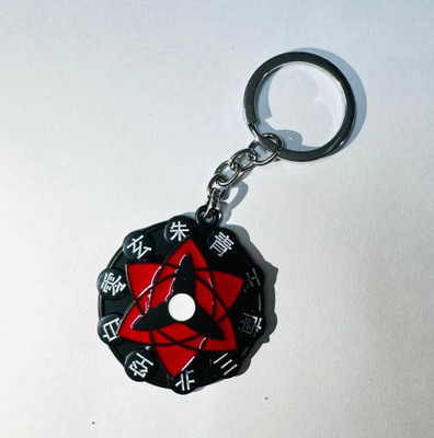 SHRI JI High-quality Metal Classic Naruto Rotating Keychain Key Chain