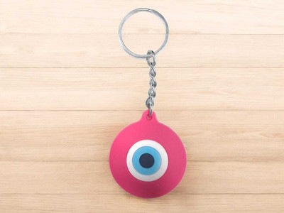 Wonder Mart Evil Eye KeyChain || Nazar Battu Keychain ||Charm Keychain Key Chain