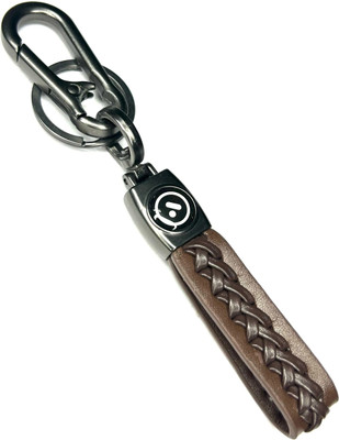 FLAMBE New Bike ather Brown Design Keychain Key Chain