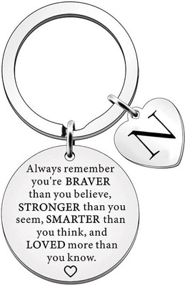 Artisans Crafted Strength and Love Keychain Gift Key Chain