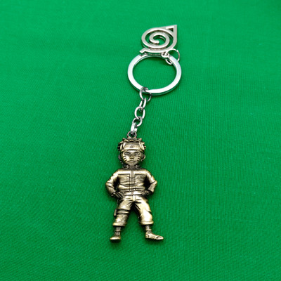 TORPPEZA Naruto Uzumaki 3d Metal Keychain anime metal keyring Key Chain