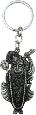 PEARLISH Lord Krishna Avtar Shree Nath Ji Solid Metal Keychain Y-1 Key Chain